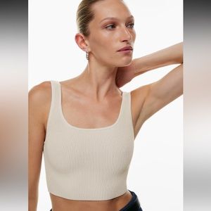 Babaton Sculpt Knit Square Neck Tank